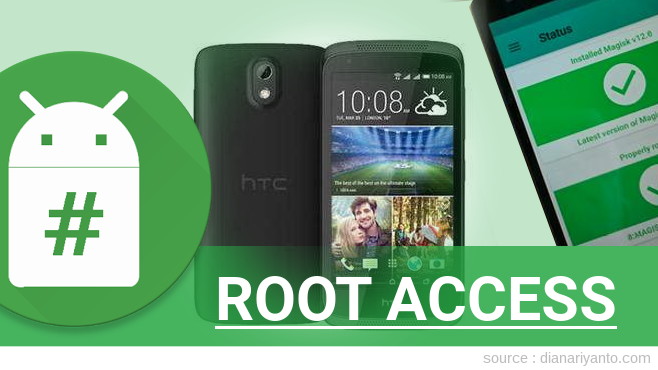 Rooting HTC Desire 526G+ 8GB Tanpa PC