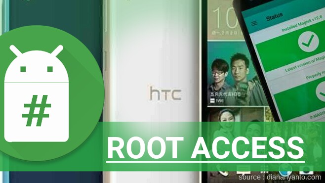 How to Root HTC Desire A50C Tanpa Unlock Bootloader