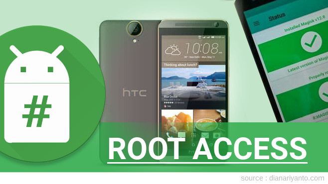 Cara Root HTC One E9+ dual sim Tanpa PC