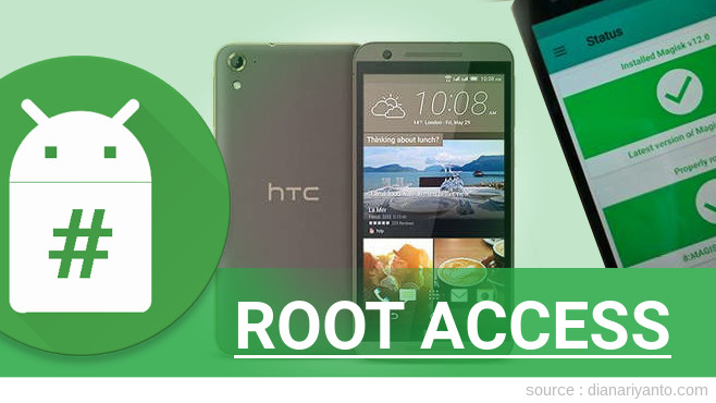 Root HTC One E9s dual sim Tanpa PC