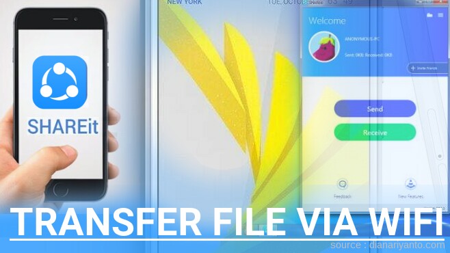 Transfer File via Wifi di HTC 10 Evo Menggunakan ShareIt Terbaru