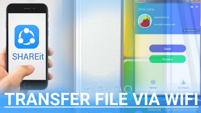 Cara Mudah Transfer File via Wifi di HTC Butterfly 2 Menggunakan ShareIt Terbaru