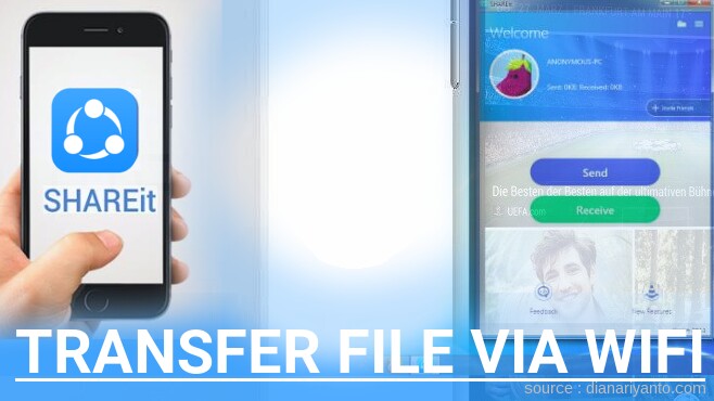 Tutorial Transfer File via Wifi di HTC Desire 816 Dual Menggunakan ShareIt Versi Baru