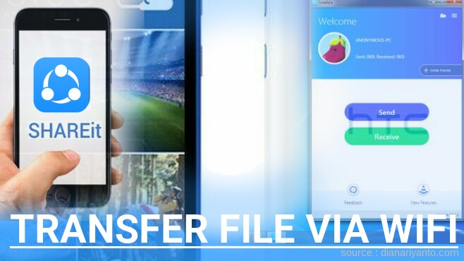 Mudahnya Transfer File via Wifi di HTC Desire 820s Dual Menggunakan ShareIt Versi Baru