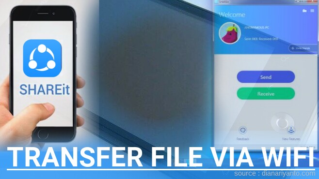 Tutorial Transfer File via Wifi di HTC DROID ERIS Menggunakan ShareIt Versi Baru