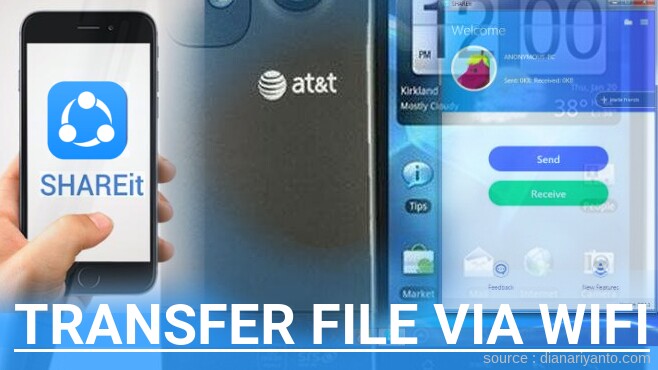 Tips Transfer File via Wifi di HTC Inspire 4G Menggunakan ShareIt Versi Baru