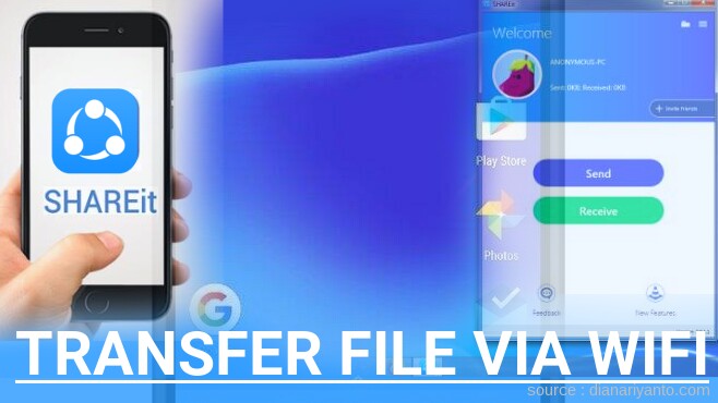 Tutorial Transfer File via Wifi di HTC Nexus S1 Sailfish Menggunakan ShareIt Versi Baru