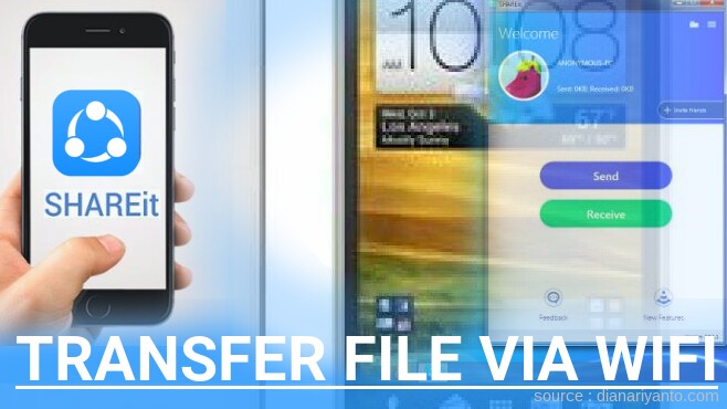 Mudahnya Transfer File via Wifi di HTC One VX Menggunakan ShareIt Versi Baru