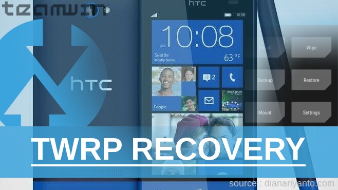 TWRP Recovery HTC 8V Tested