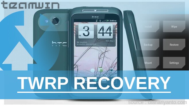 TWRP Recovery HTC Bliss Anti Gagal