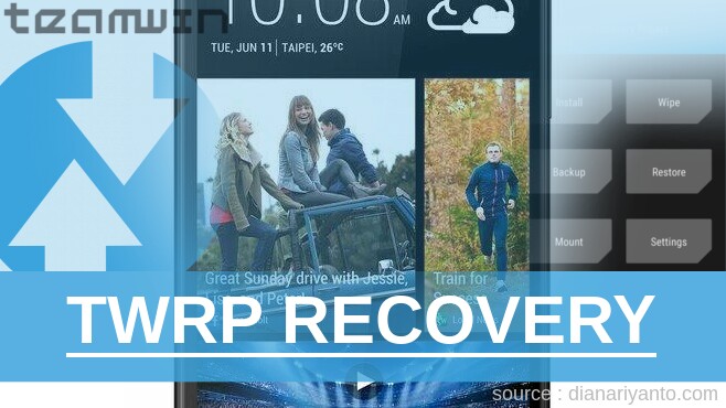 TWRP Recovery HTC Butterfly S Temp