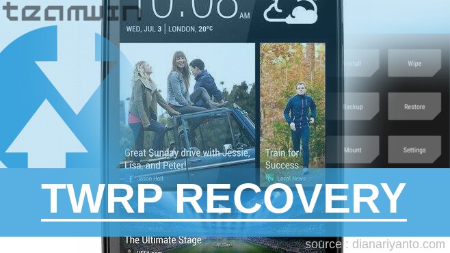Cara Install TWRP HTC Desire 500 Paling Simpel
