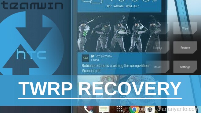TWRP Recovery HTC Desire 626s Tanpa Unlock Bootloader