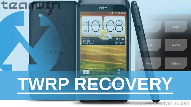 Cara Pasang TWRP HTC Desire CDMA Anti Gagal
