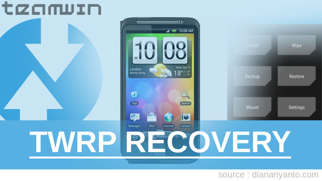 TWRP Recovery HTC Desire HD Tanpa Unlock Bootloader
