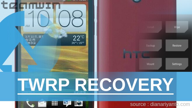 TWRP Recovery HTC Desire P Beta
