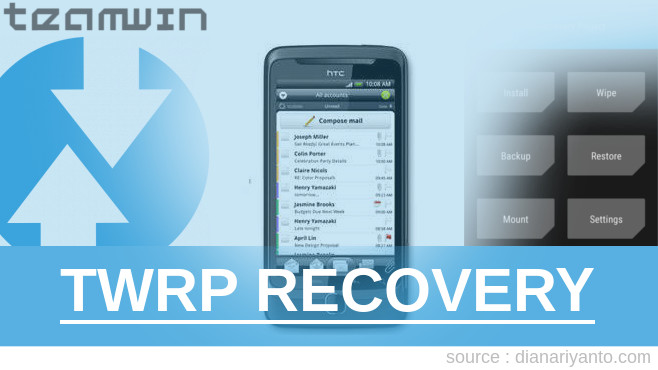 Cara Install TWRP HTC Desire Z Tested