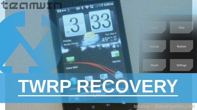 Cara Install TWRP HTC DROID Incredible 2 Tested