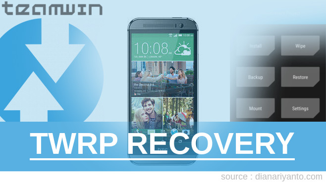 Install TWRP HTC One M8s 32GB Tanpa Komputer