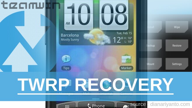 TWRP HTC Wildfire S CDMA Paling Simpel