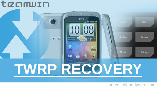 Install TWRP HTC Wildfire S Temp